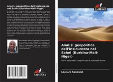 Capa do livro de Analisi geopolitica dell'insicurezza nel Sahel (Burkina-Mali-Niger) 