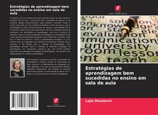 Buchcover von Estratégias de aprendizagem bem sucedidas no ensino em sala de aula