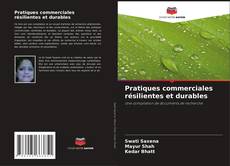 Pratiques commerciales résilientes et durables kitap kapağı