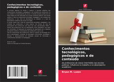 Conhecimentos tecnológicos, pedagógicos e de conteúdo kitap kapağı