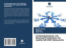 Portada del libro de Leistungsanalyse von Routing-Protokollen für mobile AD-HOC-Netzwerke