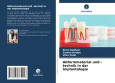 Capa do livro de Abformmaterial und -technik in der Implantologie 