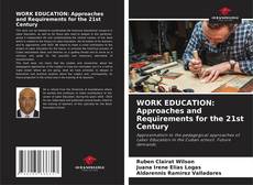 Copertina di WORK EDUCATION: Approaches and Requirements for the 21st Century