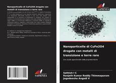 Capa do livro de Nanoparticelle di CuFe2O4 drogate con metalli di transizione e terre rare 