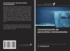 Buchcover von Caracterización de perovskitas mixtovalentes