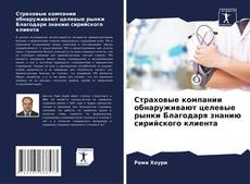Portada del libro de Страховые компании обнаруживают целевые рынки Благодаря знанию сирийского клиента