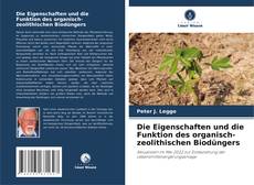 Capa do livro de Die Eigenschaften und die Funktion des organisch-zeolithischen Biodüngers 
