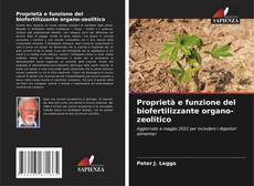 Capa do livro de Proprietà e funzione del biofertilizzante organo-zeolitico 