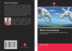 África francófona kitap kapağı