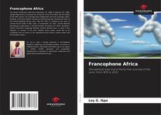 Francophone Africa kitap kapağı
