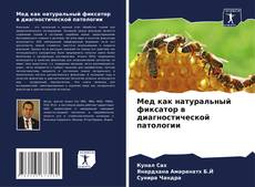 Bookcover of Мед как натуральный фиксатор в диагностической патологии