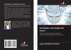 Capa do livro de Sociologia e psicologia del lavoro 