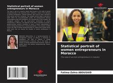 Buchcover von Statistical portrait of women entrepreneurs in Morocco