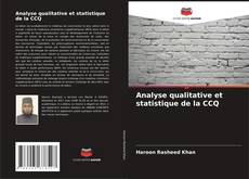 Обложка Analyse qualitative et statistique de la CCQ