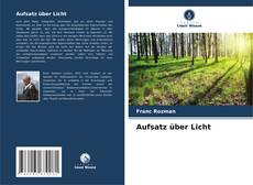 Capa do livro de Aufsatz über Licht 