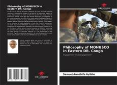 Portada del libro de Philosophy of MONUSCO in Eastern DR. Congo