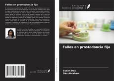Fallos en prostodoncia fija kitap kapağı