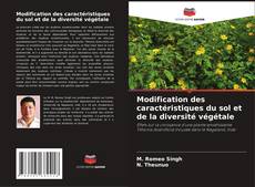 Buchcover von Modification des caractéristiques du sol et de la diversité végétale