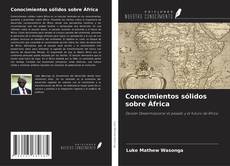 Conocimientos sólidos sobre África kitap kapağı