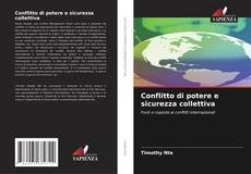 Capa do livro de Conflitto di potere e sicurezza collettiva 