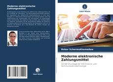 Bookcover of Moderne elektronische Zahlungsmittel