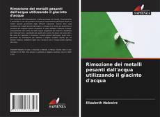 Capa do livro de Rimozione dei metalli pesanti dall'acqua utilizzando il giacinto d'acqua 