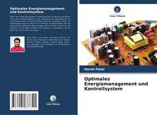 Optimales Energiemanagement und Kontrollsystem kitap kapağı