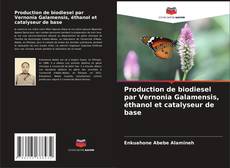 Copertina di Production de biodiesel par Vernonia Galamensis, éthanol et catalyseur de base
