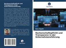 Capa do livro de Rechenschaftspflicht und Transparenz in der Unternehmensführung 