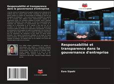 Copertina di Responsabilité et transparence dans la gouvernance d'entreprise