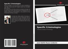 Buchcover von Specific Criminologies