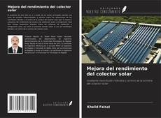 Mejora del rendimiento del colector solar kitap kapağı