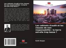 Portada del libro de Les cabinets d'audit et les clauses de non-responsabilité : la barre est-elle trop basse ?