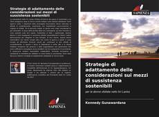 Обложка Strategie di adattamento delle considerazioni sui mezzi di sussistenza sostenibili