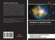 Bookcover of Analysis of quality tools