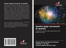 Capa do livro de Analisi degli strumenti di qualità 