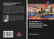 Capa do livro de La nascita, la persistenza e la disintegrazione della Cecoslovacchia 