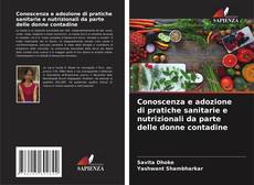 Capa do livro de Conoscenza e adozione di pratiche sanitarie e nutrizionali da parte delle donne contadine 