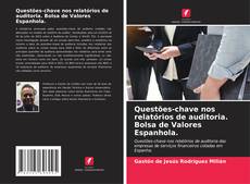Buchcover von Questões-chave nos relatórios de auditoria. Bolsa de Valores Espanhola.