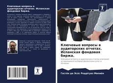 Ключевые вопросы в аудиторских отчетах. Испанская фондовая биржа. kitap kapağı