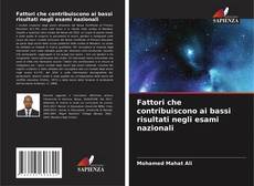 Capa do livro de Fattori che contribuiscono ai bassi risultati negli esami nazionali 