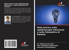 Capa do livro de Nota teorica sulla spettroscopia infrarossa e sulla fotometria di fiamma 