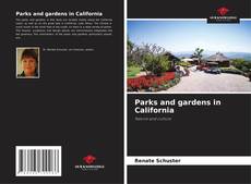 Buchcover von Parks and gardens in California