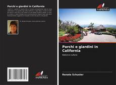 Parchi e giardini in California kitap kapağı