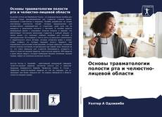 Bookcover of Основы травматологии полости рта и челюстно-лицевой области