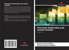 Principal leadership and school climate kitap kapağı