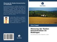 Portada del libro de Messung der Radon-Konzentration im Bodengas
