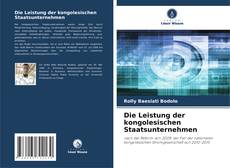 Portada del libro de Die Leistung der kongolesischen Staatsunternehmen