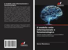 Buchcover von Il modello onto-informazionale e fenomenologico