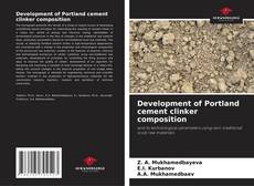 Couverture de Development of Portland cement clinker composition